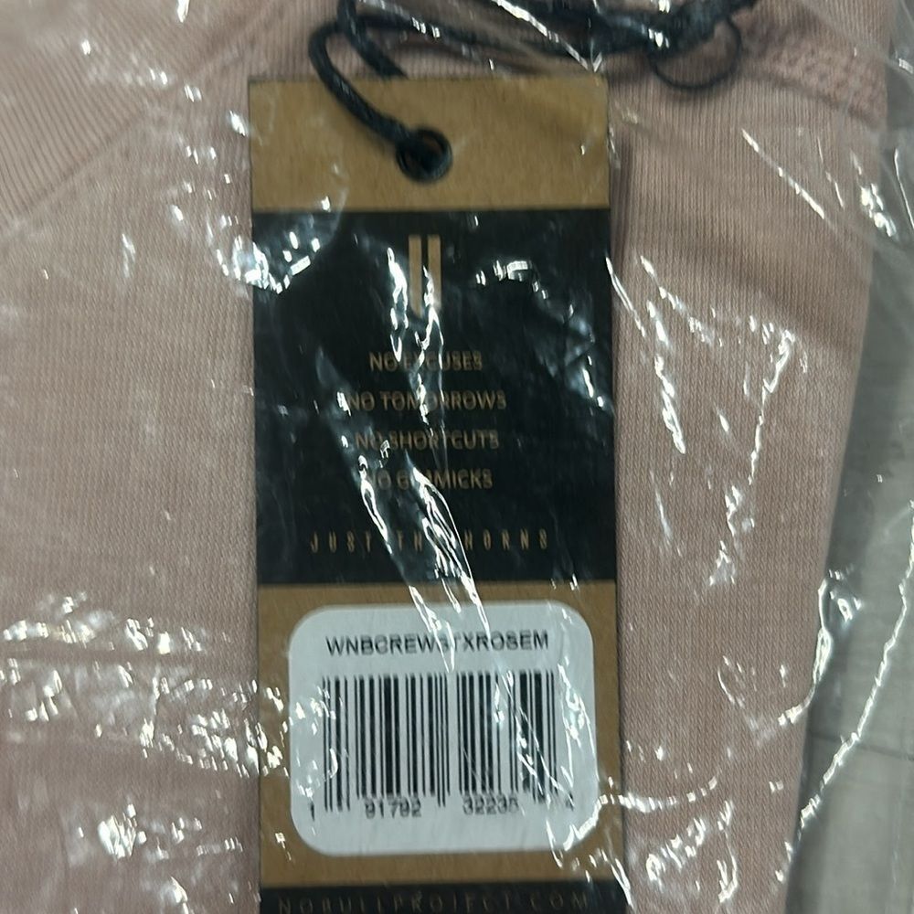 Nobull Sweatshirt Dusty Pink Size M Nwt In Packaging — image 3 of 4